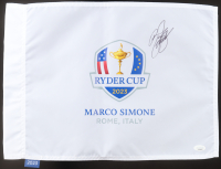 Rickie Fowler Signed 2023 Ryder Cup Golf Pin Flag (JSA) at PristineAuction.com