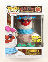 "Killer Klowns From Outer Space" #1622 Chubby Funko Pop! Vinyl Figure Signed by (3) with Stephen Chiodo, Charlie Chiodo, Edward Chiodo (JSA) at PristineAuction.com