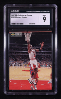 Michael Jordan 1997-98 Upper Deck Collector's Choice Michael's Magic #388 (CGC 9) at PristineAuction.com