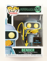 John DiMaggio Signed "Futurama" #1757 Bender Funko Pop! Vinyl Figure (JSA) at PristineAuction.com