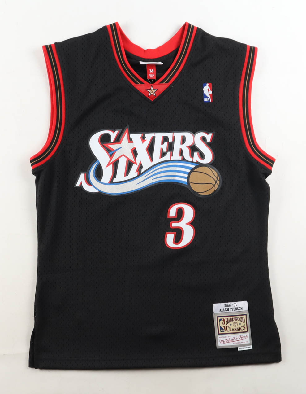 Allen Iverson Signed 76ers Mitchell & Ness Jersey (PSA) at PristineAuction.com Allen Iverson Signed 76ers Mitchell & Ness Jersey (PSA) at PristineAuction.com