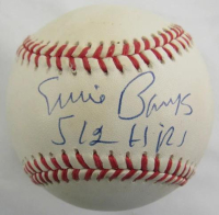 Ernie Banks Signed ONL Baseball Inscribed "5112 HRs" (JSA) at PristineAuction.com