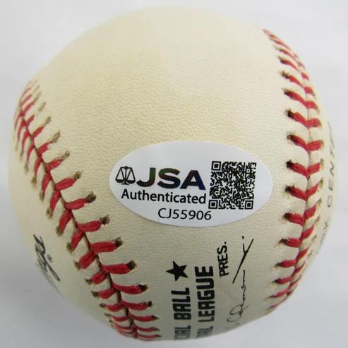 Stan Musial Signed ONL Baseball Inscribed "HOF 69" (JSA) at PristineAuction.com Stan Musial Signed ONL Baseball Inscribed "HOF 69" (JSA) at PristineAuction.com