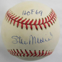 Stan Musial Signed ONL Baseball Inscribed "HOF 69" (JSA) at PristineAuction.com