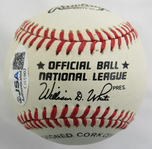 Stan Musial Signed ONL Baseball (JSA) at PristineAuction.com Stan Musial Signed ONL Baseball (JSA) at PristineAuction.com