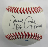 David Cone Signed Baseball Inscribed "P.G. 7-18-99" (JSA) at PristineAuction.com