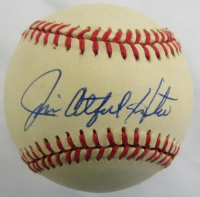 Jim "Catfish" Hunter Signed OAL Baseball (JSA) at PristineAuction.com
