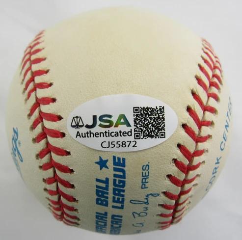 Orlando Hernandez Signed OAL Baseball Inscribed "Duke" (JSA) at PristineAuction.com Orlando Hernandez Signed OAL Baseball Inscribed "Duke" (JSA) at PristineAuction.com