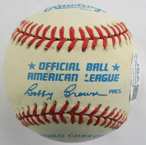 Nolan Ryan Signed OAL Baseball (JSA) at PristineAuction.com Nolan Ryan Signed OAL Baseball (JSA) at PristineAuction.com