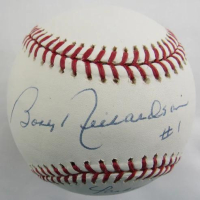 Bobby Richardson Signed OML Baseball Inscribed "Yankees 55-66" & "1960 WS MVP" (JSA) at PristineAuction.com