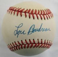 Lou Boudreau Signed OAL Baseball (JSA) at PristineAuction.com