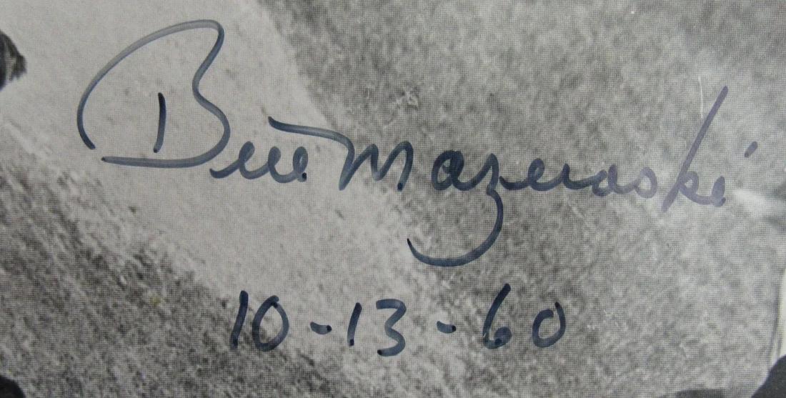 Bill Mazeroski Signed Pirates 11x14 Photo Inscribed "10-13-60" (JSA) at PristineAuction.com Bill Mazeroski Signed Pirates 11x14 Photo Inscribed "10-13-60" (JSA) at PristineAuction.com
