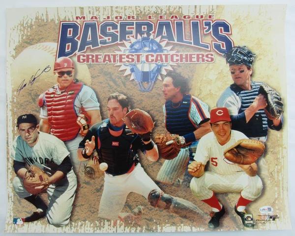 Ivan Rodriguez Signed MLB Greatest Catchers 16x20 Photo (JSA) at PristineAuction.com Ivan Rodriguez Signed MLB Greatest Catchers 16x20 Photo (JSA) at PristineAuction.com