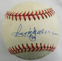 Reggie Jackson Signed OAL Home Run #67 Baseball (JSA) at PristineAuction.com