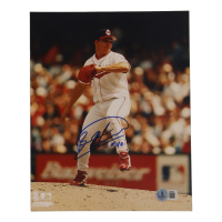 Bartolo Col&oacute;n Signed Indians 8x10 Photo (Beckett) at PristineAuction.com