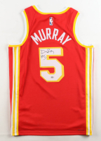 Dejounte Murray Signed Hawks Nike Authentic Jersey (PSA) at PristineAuction.com