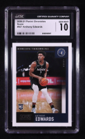 Anthony Edwards 2020-21 Panini Chronicles Score #607 RC (CGC 10) at PristineAuction.com