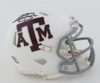 Johnny Manziel Signed Texas A&M Aggies Speed Mini Helmet (Beckett) at PristineAuction.com