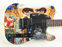 Michael Jackson Electric Guitar with Signed Custom Insert Pickguard Inscribed "Love" (Real & AutographPros) at PristineAuction.com