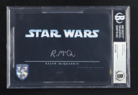 Ralph McQuarrie Signed "Star Wars" 5x7 Photo (BGS) at PristineAuction.com