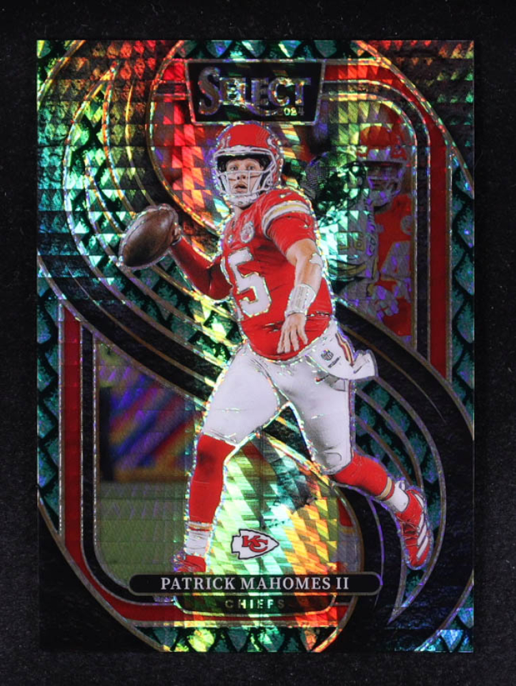 Patrick Mahomes II 2024 Select Prizm Dragon Scale #120 #40/81