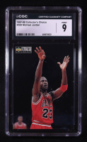 Michael Jordan 1997-98 Upper Deck Collector's Choice #389 (CGC 9) at PristineAuction.com
