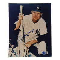 Johnny Mize Signed Yankees 8x10 Photo (Beckett) at PristineAuction.com