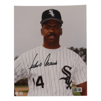 Julio Franco Signed White Sox 8x10 Photo (Beckett) at PristineAuction.com