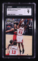 Michael Jordan 1997-98 Upper Deck Collector's Choice #395 (CGC 9) at PristineAuction.com