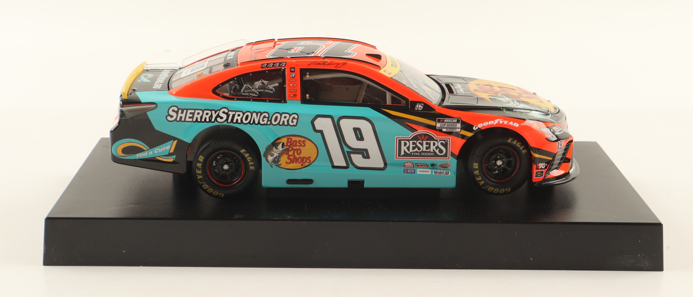 Martin Truex Jr. Signed 2021 #19 Bass Pro Shops/Sherry Strong 1:24 Diecast Car (PA) at PristineAuction.com Martin Truex Jr. Signed 2021 #19 Bass Pro Shops/Sherry Strong 1:24 Diecast Car (PA) at PristineAuction.com
