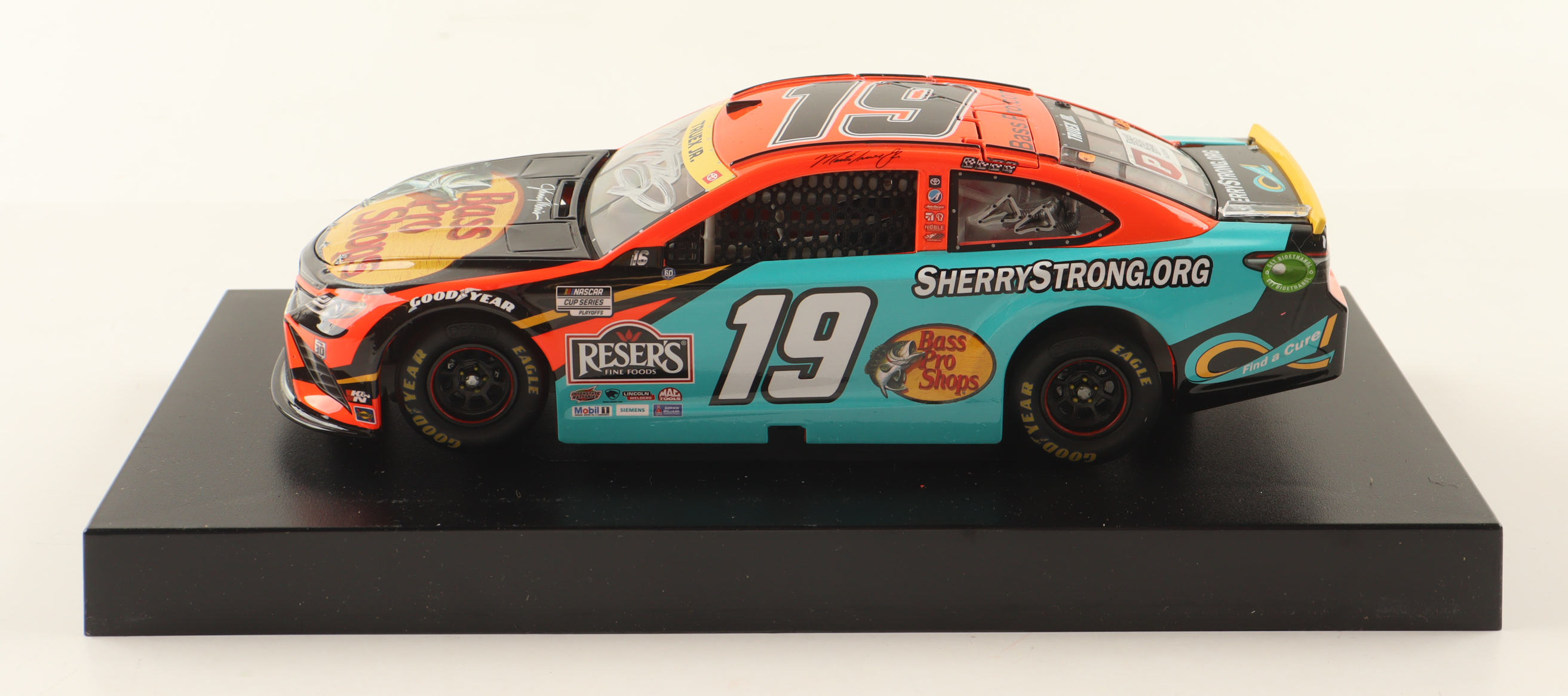 Martin Truex Jr. Signed 2021 #19 Bass Pro Shops/Sherry Strong 1:24 Diecast Car (PA) at PristineAuction.com Martin Truex Jr. Signed 2021 #19 Bass Pro Shops/Sherry Strong 1:24 Diecast Car (PA) at PristineAuction.com