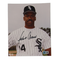 Julio Franco Signed White Sox 8x10 Photo (Beckett) at PristineAuction.com