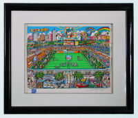 Charles Fazzino "Miami Dolphins Pro Player Stadium" Custom Framed 3-D Pop Art Serigraph Special Printer's Proof at PristineAuction.com