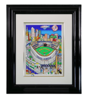 Charles Fazzino LE "Let's Go Yankees" Custom Framed 3-D Pop Art Serigraph at PristineAuction.com
