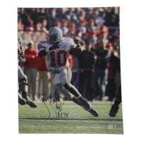 Troy Smith Signed Ohio State Buckeyes 16x20 Photo Inscribed "H.T. 06" (Beckett) at PristineAuction.com
