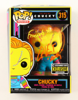 Alex Vincent Signed "Bride of Chucky" #315 Chucky Funko Pop! Inscribed "Andy" & "Friends To The End!" (JSA) at PristineAuction.com