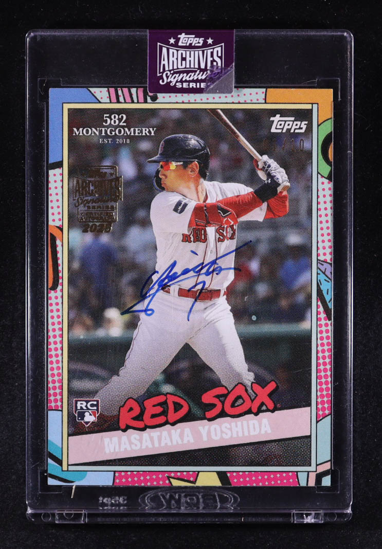 Masataka Yoshida 2025 Topps Archives Signature Series Active Masataka Yoshida #TBA #01/10 at PristineAuction.com Masataka Yoshida 2025 Topps Archives Signature Series Active Masataka Yoshida #TBA #01/10 at PristineAuction.com