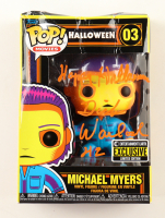 Dick Warlock Signed LE "Halloween" #03 Michael Myers Funko Pop! Vinyl Figure Inscribed "Happy Halloween" & "H2" (JSA) at PristineAuction.com