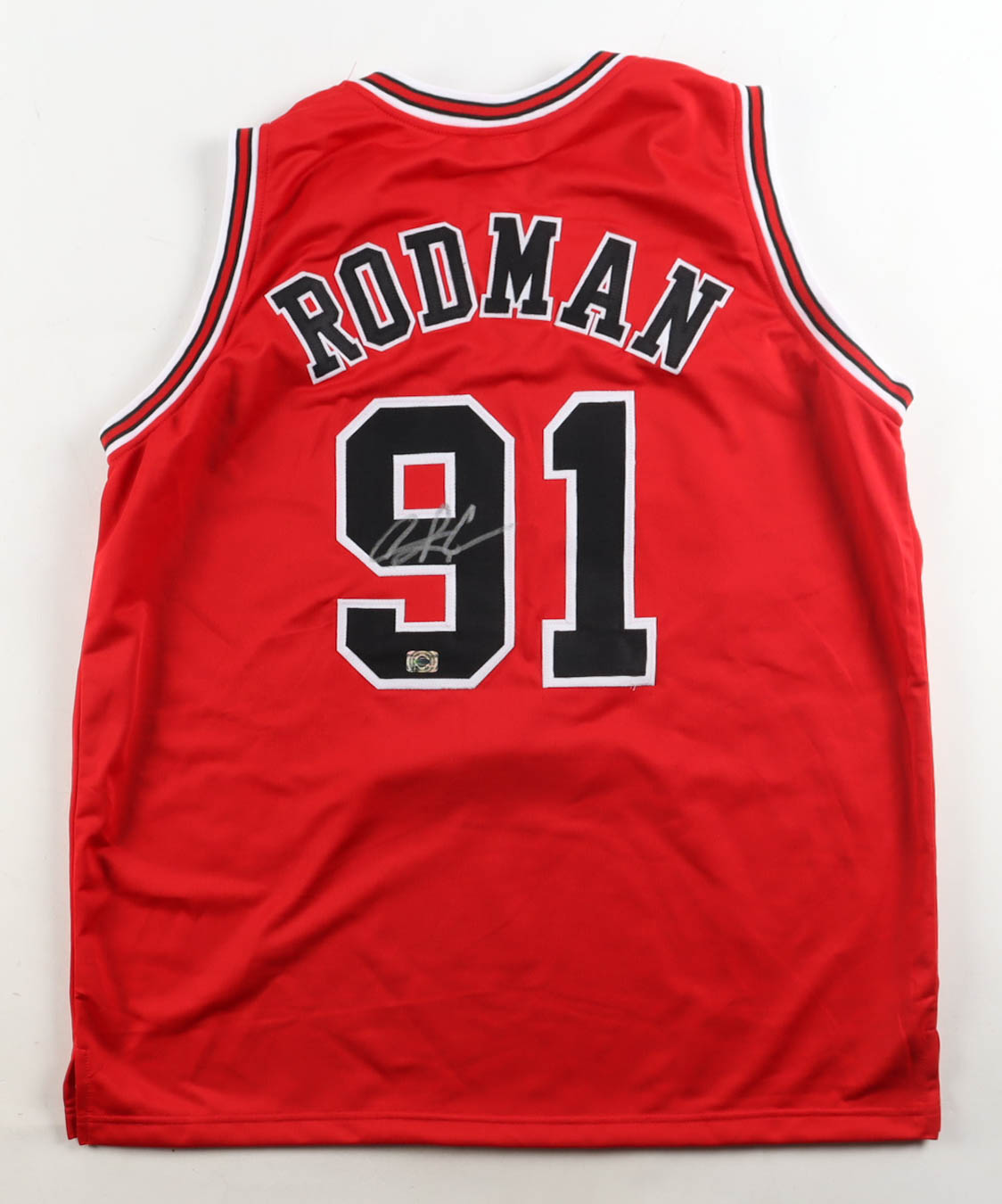 Dennis Rodman Signed Jersey (Wilder) at PristineAuction.com Dennis Rodman Signed Jersey (Wilder) at PristineAuction.com