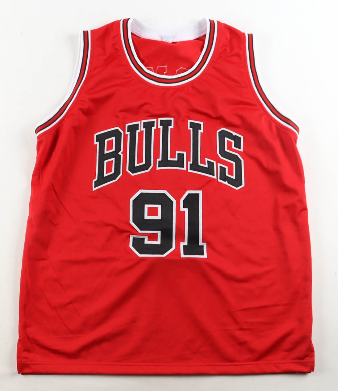 Dennis Rodman Signed Jersey (Wilder) at PristineAuction.com Dennis Rodman Signed Jersey (Wilder) at PristineAuction.com