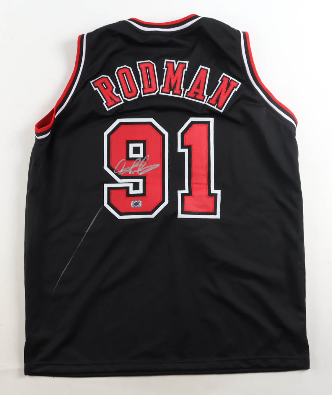 Dennis Rodman Signed Jersey (Wilder) at PristineAuction.com Dennis Rodman Signed Jersey (Wilder) at PristineAuction.com
