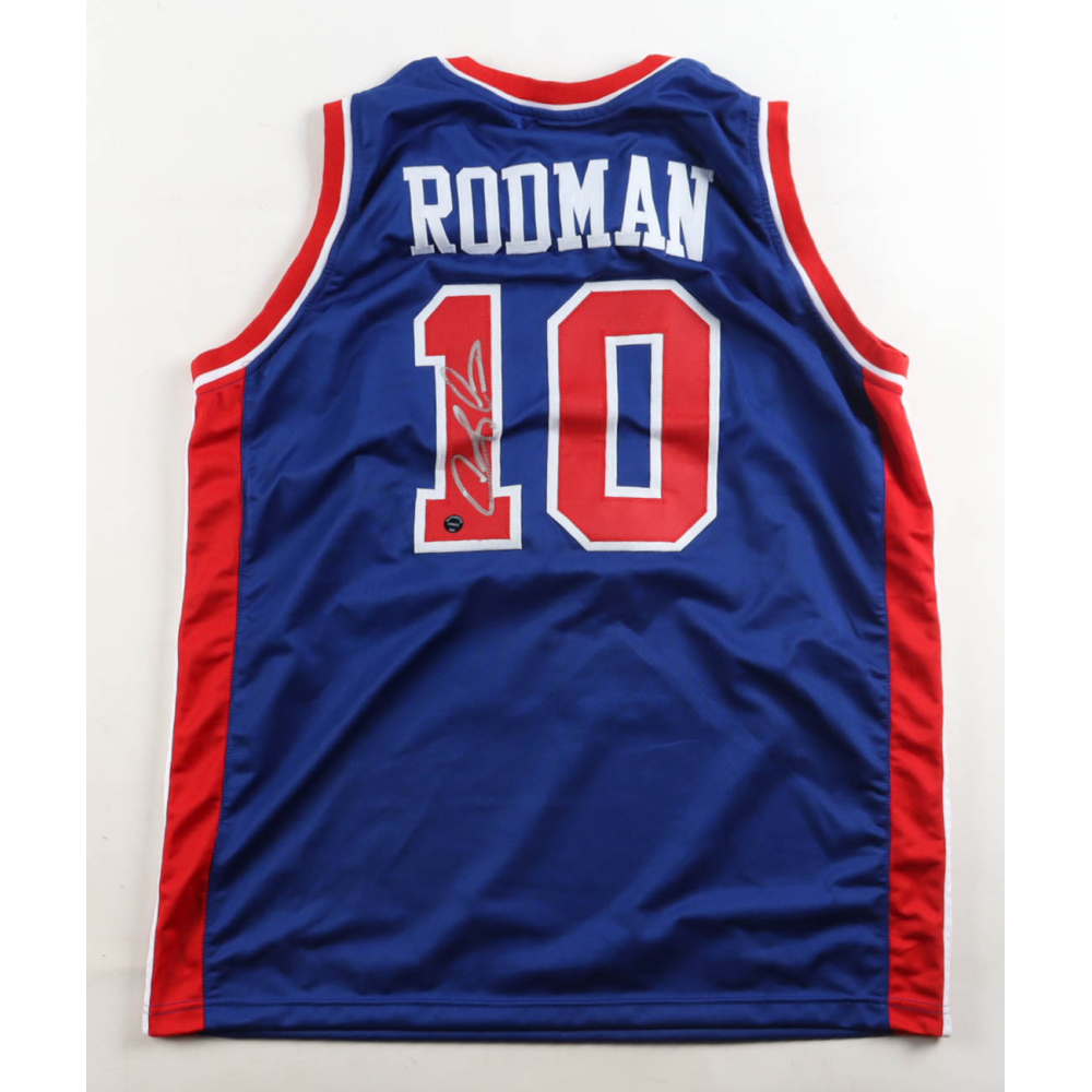 Dennis Rodman Signed Jersey (Authentic Ink) at PristineAuction.com