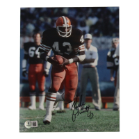 Greg Pruitt Signed Browns 8x10 Photo (Beckett) at PristineAuction.com