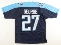Eddie George Signed Jersey Inscribed "NFL ROY 96" (Beckett) at PristineAuction.com