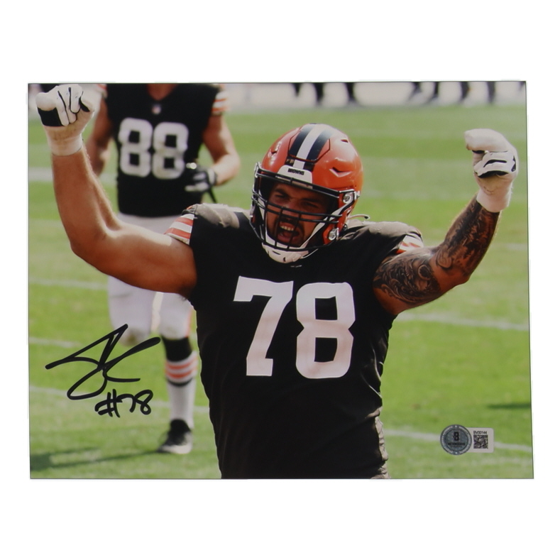 Jack Conklin Signed Browns 8x10 Photo (Beckett) at PristineAuction.com Jack Conklin Signed Browns 8x10 Photo (Beckett) at PristineAuction.com