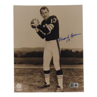 Frank Ryan Signed Browns 8x10 Photo (Beckett) at PristineAuction.com