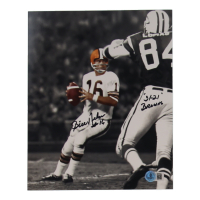 Bill Nelsen Signed Browns 8x10 Photo Inscribed "31-21 Browns" (Beckett) at PristineAuction.com