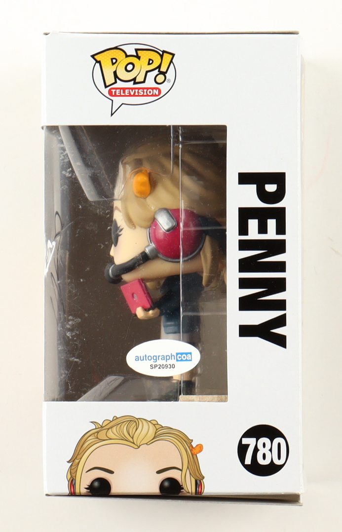 Kaley Cuoco Signed "The Big Bang Theory" #780 Penny Funko Pop! Vinyl Figure (ACOA) at PristineAuction.com Kaley Cuoco Signed "The Big Bang Theory" #780 Penny Funko Pop! Vinyl Figure (ACOA) at PristineAuction.com