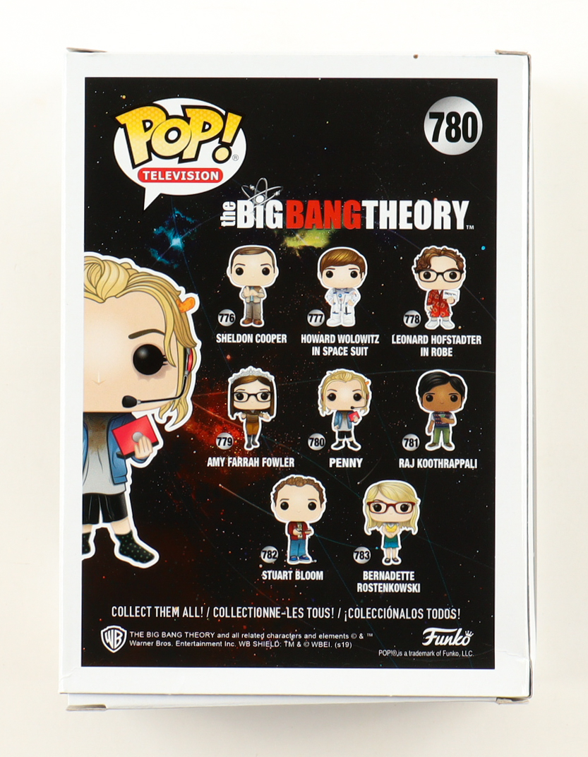 Kaley Cuoco Signed "The Big Bang Theory" #780 Penny Funko Pop! Vinyl Figure (ACOA) at PristineAuction.com Kaley Cuoco Signed "The Big Bang Theory" #780 Penny Funko Pop! Vinyl Figure (ACOA) at PristineAuction.com