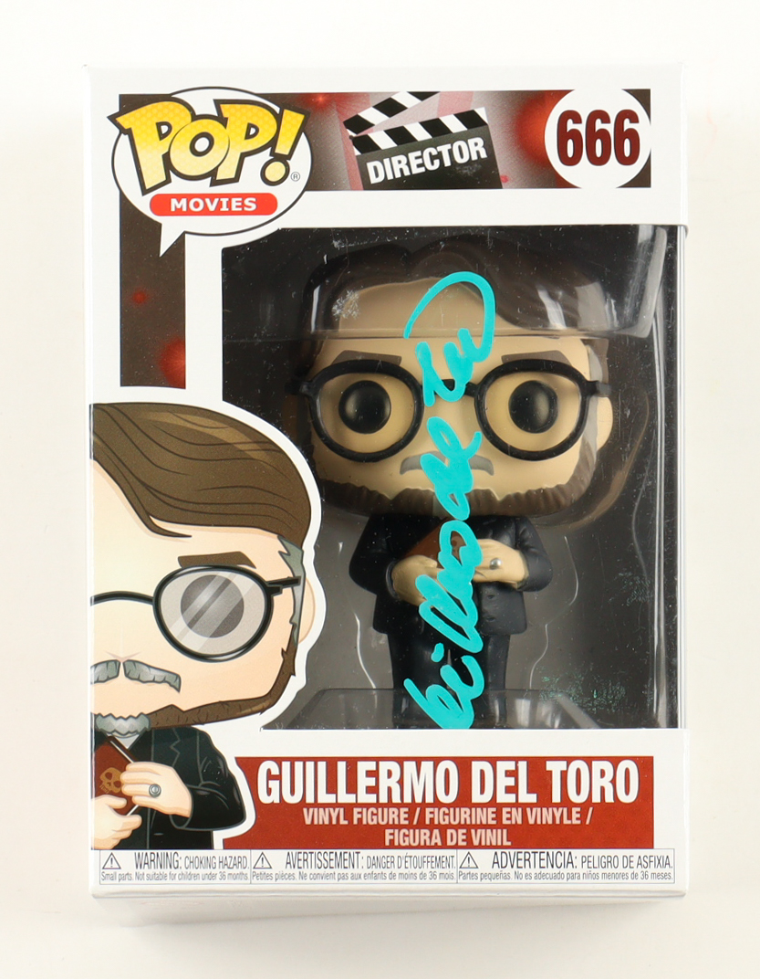 Guillermo Del Toro Signed "Director" #666 Funko Pop! Vinyl Figure (ACOA) at PristineAuction.com Guillermo Del Toro Signed "Director" #666 Funko Pop! Vinyl Figure (ACOA) at PristineAuction.com